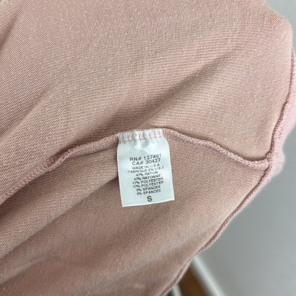 Wildfox Love Potion No 9 Blush Pink Bell Sleeve Sweatshirt Jumper, S - Picture 11 of 12